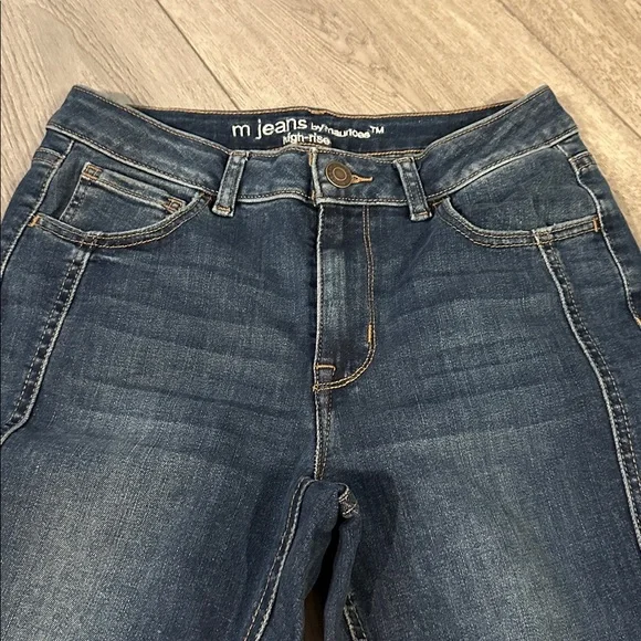 Excellent Condition Maurice’s high rise  Flare Jeans size 8 - Picture 5 of 12